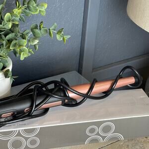 Hair Styling Tapered Wave Wand Curling Iron 0.5-1" Barrel Beauty Tool EUC